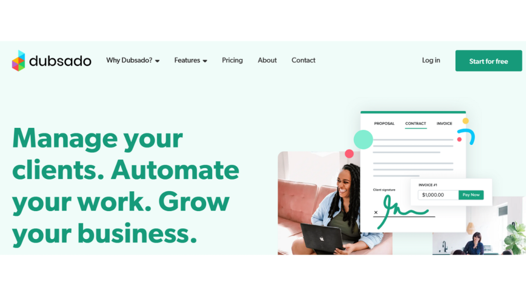 Dubsado all-in-one business management