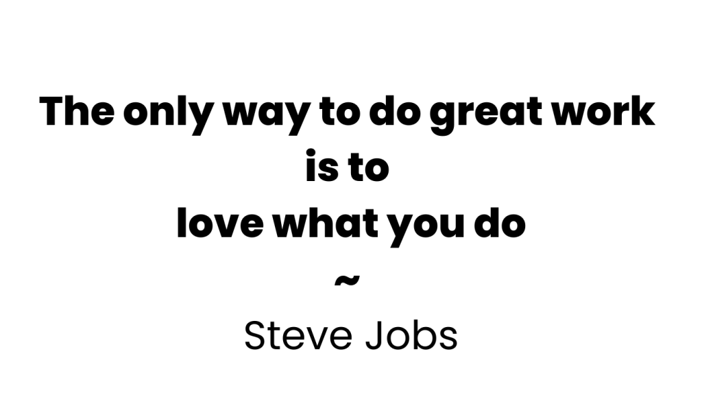 Steve Jobs quote